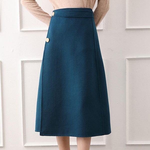 brand half-length skirt women 2021 winter bag hip wool double-sided woolen one-step skirts, Black
brand half-length skirt women 2021 winter bag hip wool double-sided woolen one-step skirts, Black