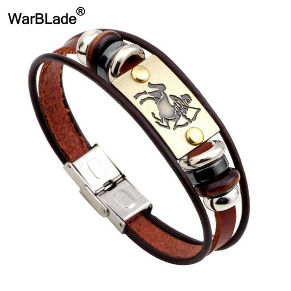 charm bracelets warblade 12 constellations bangles 2021 fashion jewelry leather bracelet men personality zodiac signs wristband, Golden;silver
charm bracelets warblade 12 constellations bangles 2021 fashion jewelry leather bracelet men personality zodiac signs wristband, Golden;silver