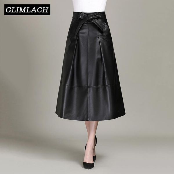 skirts women luxury sheepskin mid long a-line real leather skirt elegant female genuine with bow belt plus size 3xl, Black
skirts women luxury sheepskin mid long a-line real leather skirt elegant female genuine with bow belt plus size 3xl, Black