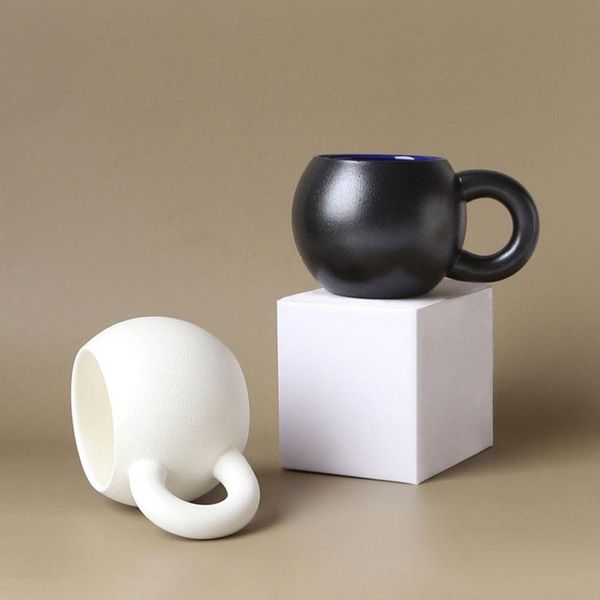mugs 350ml creative black and white ceramic with big fat handle unique couple cups nordic coffee milk water tea mug cup gift
mugs 350ml creative black and white ceramic with big fat handle unique couple cups nordic coffee milk water tea mug cup gift