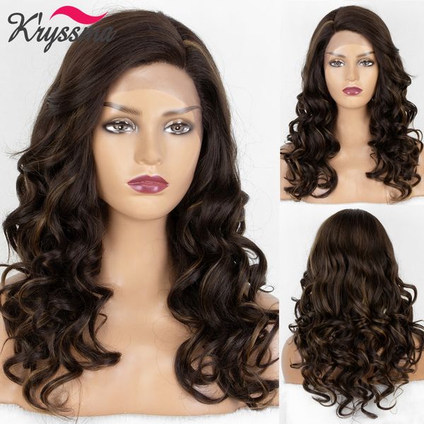 lx brand short wavy synthetic wig highlight medium length brown blonde wigs for black women burgundy hair natural lace part wigfactory direc
lx brand short wavy synthetic wig highlight medium length brown blonde wigs for black women burgundy hair natural lace part wigfactory direc