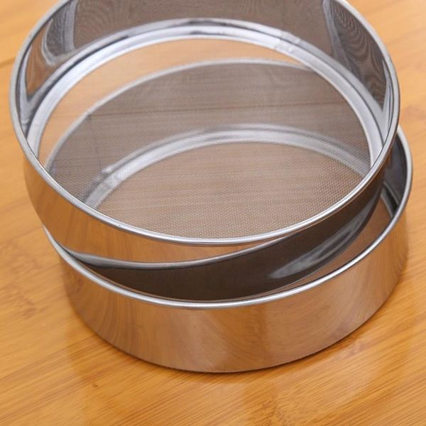 flour sifter thickened stainless steel 15cm small 40 mesh baking tools eco-friendly & pastry
flour sifter thickened stainless steel 15cm small 40 mesh baking tools eco-friendly & pastry