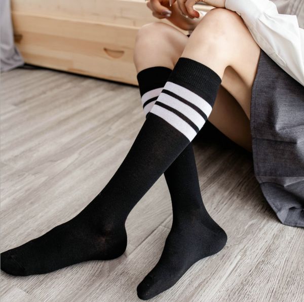 women 3 three stripes cotton socks retro old school hiphop skate long short meias harajuku white black winter cool, White;pink
women 3 three stripes cotton socks retro old school hiphop skate long short meias harajuku white black winter cool, White;pink