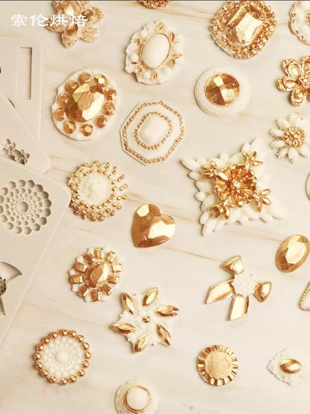 jewelry candle plaster mold cake decoration silicone fondant decorating tools chocolate gumpaste candy molds baking & pastry
jewelry candle plaster mold cake decoration silicone fondant decorating tools chocolate gumpaste candy molds baking & pastry