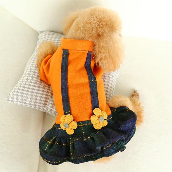 dog apparel pet clothes for autumn and winter est orange color skirts woolen dress factory direct sale xs-xl sizes dresses
dog apparel pet clothes for autumn and winter est orange color skirts woolen dress factory direct sale xs-xl sizes dresses