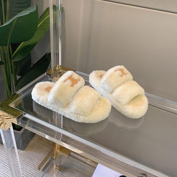 slippers women's fur shoes female 2021 autumn fashion home womens slides winter plush thick bottom outside, Black
slippers women's fur shoes female 2021 autumn fashion home womens slides winter plush thick bottom outside, Black