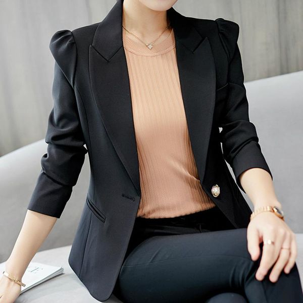 autumn long sleeve women blazer fashion solid black suit collar office work ladies formal blazers and jackets women's suits &, White;black
autumn long sleeve women blazer fashion solid black suit collar office work ladies formal blazers and jackets women's suits &, White;black