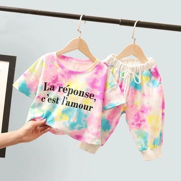 summer girl clothes suit children's casual letter short-sleeved t-shirt + shorts 2-piece baby sportswear clothing sets, White
summer girl clothes suit children's casual letter short-sleeved t-shirt + shorts 2-piece baby sportswear clothing sets, White