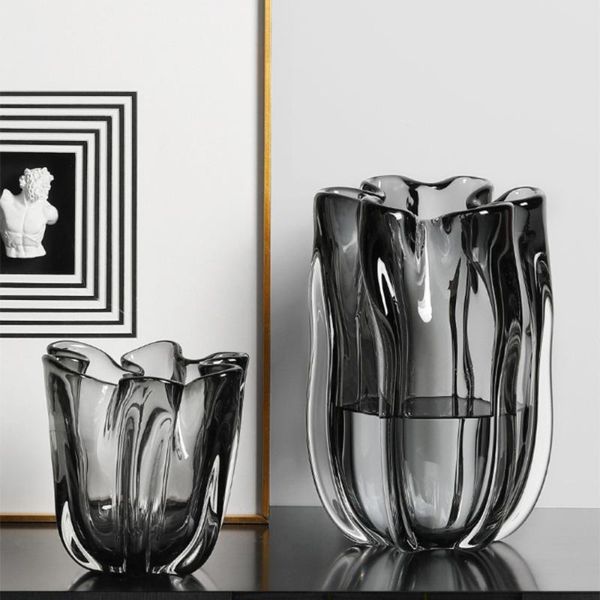 vases transparent glass vase nordic large decoration luxury modern home interior table living room accessories
vases transparent glass vase nordic large decoration luxury modern home interior table living room accessories