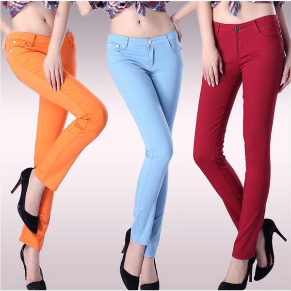 candy pants girl many women jean colors daily trousers spring slim super stretch jeans pencil ouc493, Blue
candy pants girl many women jean colors daily trousers spring slim super stretch jeans pencil ouc493, Blue
