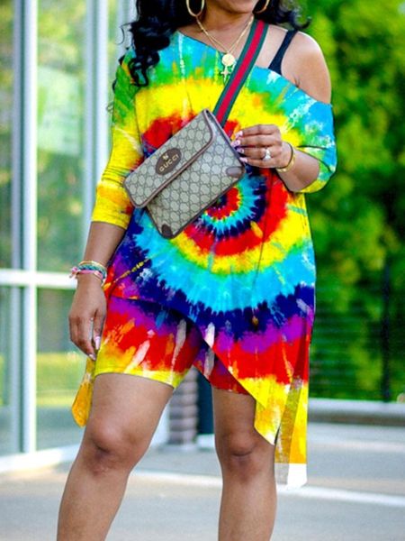 women's tracksuits 2021 women suit fashion clothes off shoulder &short pants sets tie dye matching casual 2 piece set tracksuit streetw, Gray
women's tracksuits 2021 women suit fashion clothes off shoulder &short pants sets tie dye matching casual 2 piece set tracksuit streetw, Gray