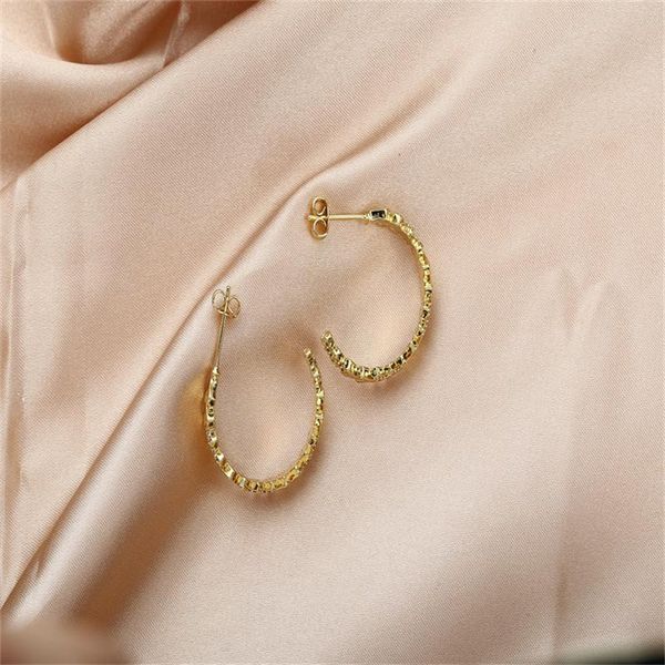 hoop & huggie selling geometric stitching c-shaped earrings gold-plated inlaid zircon fashion leaf, Golden;silver
hoop & huggie selling geometric stitching c-shaped earrings gold-plated inlaid zircon fashion leaf, Golden;silver