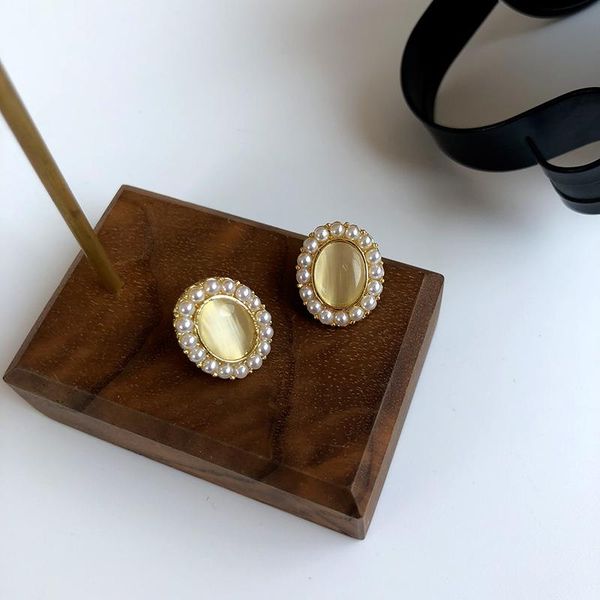 stud s925 needle fashoin design opal stone earrings geometric oval celebrity small pearl women jewelry girl female gifts, Golden;silver
stud s925 needle fashoin design opal stone earrings geometric oval celebrity small pearl women jewelry girl female gifts, Golden;silver