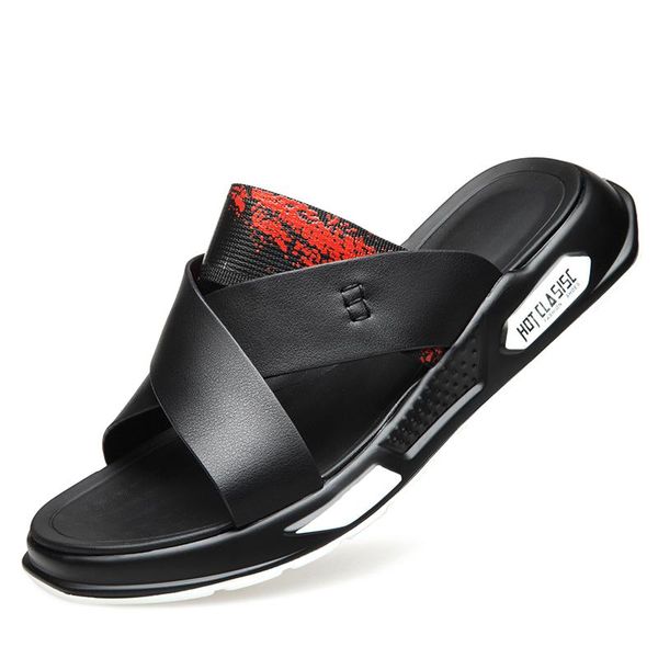 sandals 2021 summer men's microfiber leather anti-slip quality street shoes light weight man leisure, Black
sandals 2021 summer men's microfiber leather anti-slip quality street shoes light weight man leisure, Black