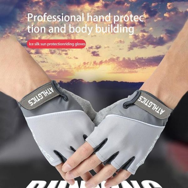 cycling gloves summer men/women fitness anti slip outdoor sport sun protection mesh fabric bicycle accessories, Black
cycling gloves summer men/women fitness anti slip outdoor sport sun protection mesh fabric bicycle accessories, Black
