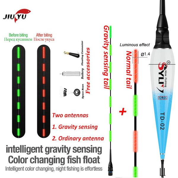 jiuyu gravity sensor smart fishing led light float bite automatically remind glowing electric buoy with batteries accessories
jiuyu gravity sensor smart fishing led light float bite automatically remind glowing electric buoy with batteries accessories