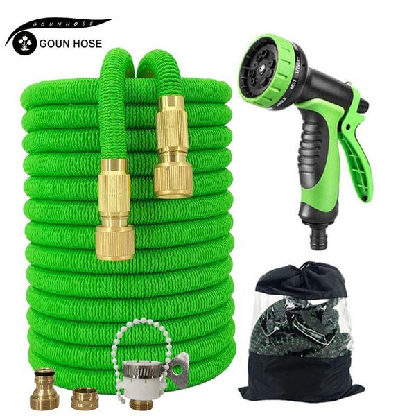 watering equipments natural latex garden hose with spray gun expandable flexible high pressure magic hoses pipe irrigation tool
watering equipments natural latex garden hose with spray gun expandable flexible high pressure magic hoses pipe irrigation tool