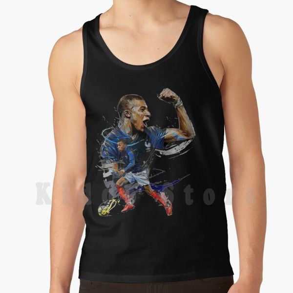 men' tank mbappé artwork vest sleeveless kylian soccer world france french team cool case tablet wallet, White;black
men' tank mbappé artwork vest sleeveless kylian soccer world france french team cool case tablet wallet, White;black