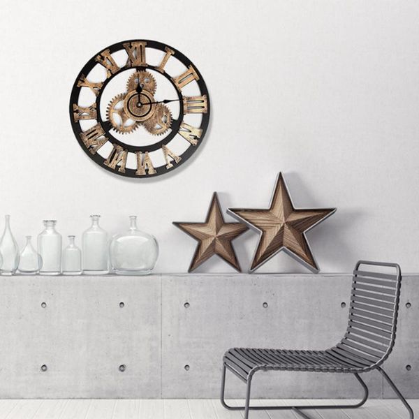 wall clocks dia 40cm big clock european retro handmade 3d gear home living room decorative
wall clocks dia 40cm big clock european retro handmade 3d gear home living room decorative
