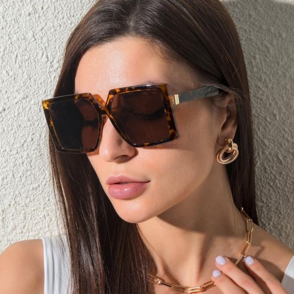 sunglasses oversized square women designer glasses men vintage big frame 2021 gafas shade uv400, White;black
sunglasses oversized square women designer glasses men vintage big frame 2021 gafas shade uv400, White;black