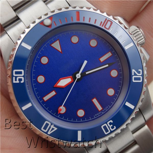 mens wristwatch blue ceramic bezel stainless steel designer watch 2813 automatic movement self-windding montre reloj hombre, Slivery;brown
mens wristwatch blue ceramic bezel stainless steel designer watch 2813 automatic movement self-windding montre reloj hombre, Slivery;brown