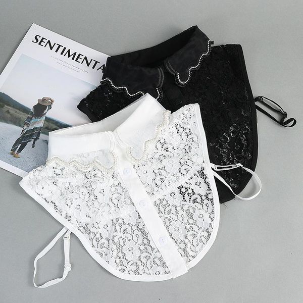 bow ties women fake collar handmade lace embroidery necklace false detachable shirt collars for removable neck, Black;gray
bow ties women fake collar handmade lace embroidery necklace false detachable shirt collars for removable neck, Black;gray