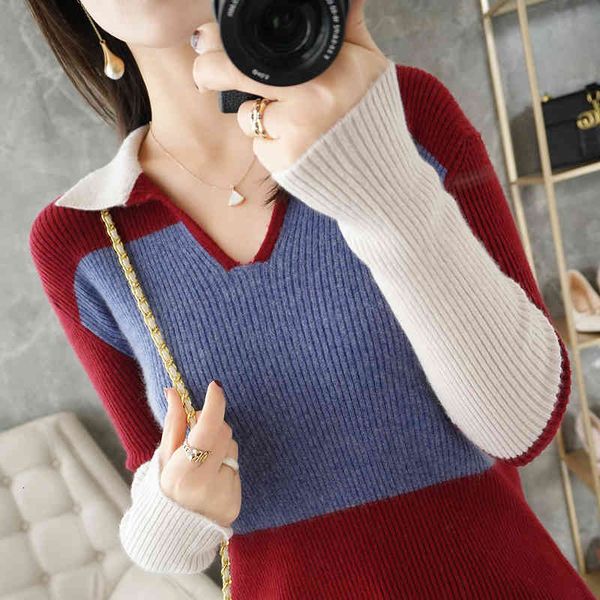 women's sweaters cashmere sweater women's v-neck knitted 100% wool pullover elegant korean slim slimming ladies yngz, White;black
women's sweaters cashmere sweater women's v-neck knitted 100% wool pullover elegant korean slim slimming ladies yngz, White;black