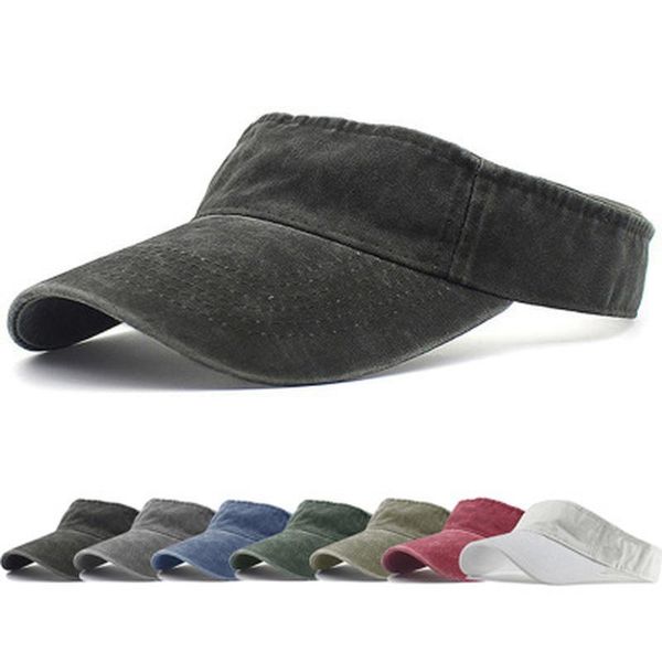 1pcs visor hat summer women's golf sun baseball caps adjustable size beanies beach empty cap sports sunhat wide brim hats, Blue;gray
1pcs visor hat summer women's golf sun baseball caps adjustable size beanies beach empty cap sports sunhat wide brim hats, Blue;gray