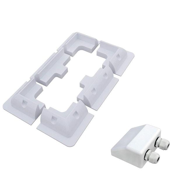 side brackets for mounting solar panels corners 4 angles and 2 double entry cable gland atv parts
side brackets for mounting solar panels corners 4 angles and 2 double entry cable gland atv parts