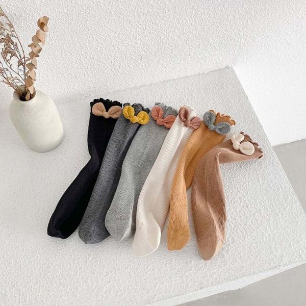 socks soft non-slip candy color baby girls born cotton kids stocking with bow tube, Pink;yellow
socks soft non-slip candy color baby girls born cotton kids stocking with bow tube, Pink;yellow