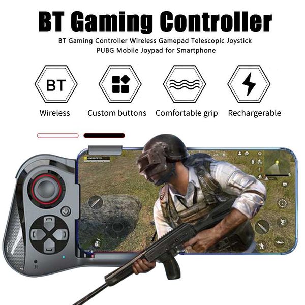 one-handed bluetooth gamepad gaming controller wireless joystick pubg mobile joypad for smartphone game controllers & joysticks
one-handed bluetooth gamepad gaming controller wireless joystick pubg mobile joypad for smartphone game controllers & joysticks