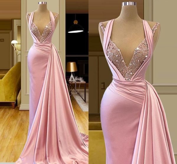 party dresses pink sparkly mermaid evening dubai sleeveles 2022 real image lace beaded sequins middle east prom dress robe de femme, White;black
party dresses pink sparkly mermaid evening dubai sleeveles 2022 real image lace beaded sequins middle east prom dress robe de femme, White;black