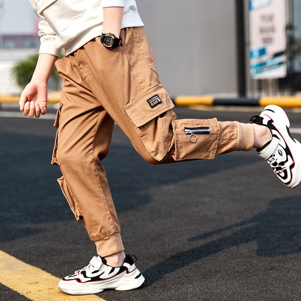 fashion kids pants for boys trousers zipper multi-pocket overalls cotton casual sports pants teens children big boys sweatpants, White
fashion kids pants for boys trousers zipper multi-pocket overalls cotton casual sports pants teens children big boys sweatpants, White