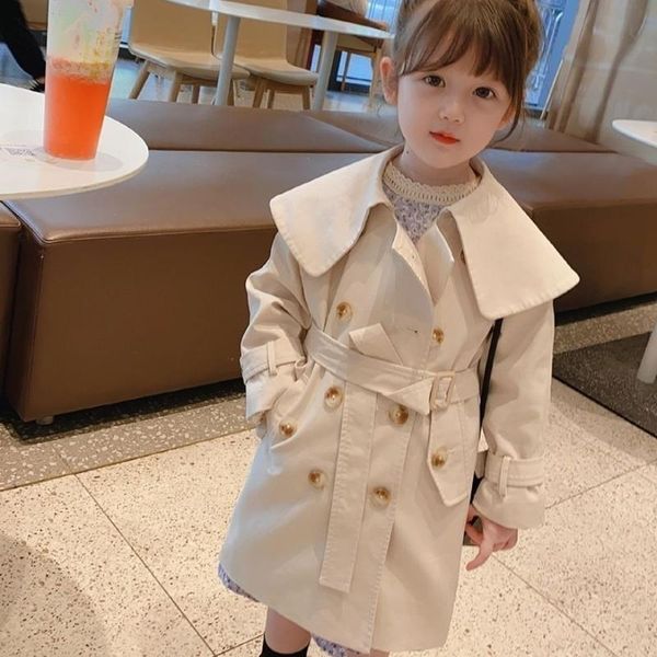 coat girls windbreaker korean jacket childrens clothing 2021 solid color baby mid-length spring autumn, Blue;gray
coat girls windbreaker korean jacket childrens clothing 2021 solid color baby mid-length spring autumn, Blue;gray