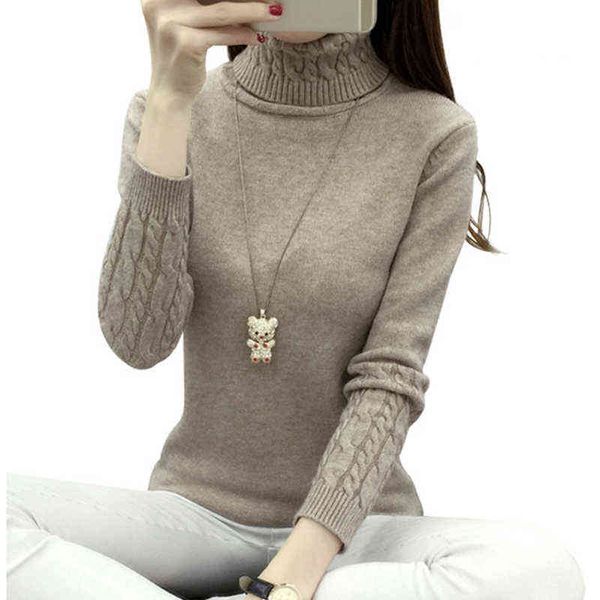 thick warm women turtleneck winter women sweaters and pullovers knit long sleeve cashmere sweater female jumper 211109, White;black
thick warm women turtleneck winter women sweaters and pullovers knit long sleeve cashmere sweater female jumper 211109, White;black