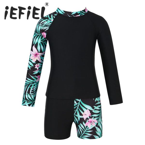 two-piece suits 2pcs kids girls children long sleeves swimwear swimsuits outfits and shorts set beach pool water park swimming bathing
two-piece suits 2pcs kids girls children long sleeves swimwear swimsuits outfits and shorts set beach pool water park swimming bathing