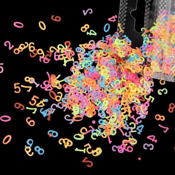 fluorescent arabic numerals sequins nail charms neon glitter flakes nails design art accessories summer manicure decoration decorations, Silver;gold
fluorescent arabic numerals sequins nail charms neon glitter flakes nails design art accessories summer manicure decoration decorations, Silver;gold