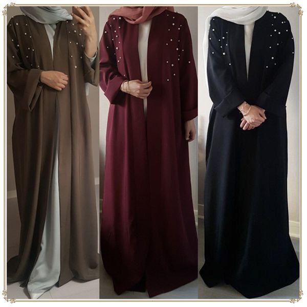 dubai muslim abaya dress women beading lace-up maxi dresses turkish kimono kaftan long robe islamic clothing ramadan worship, Red
dubai muslim abaya dress women beading lace-up maxi dresses turkish kimono kaftan long robe islamic clothing ramadan worship, Red