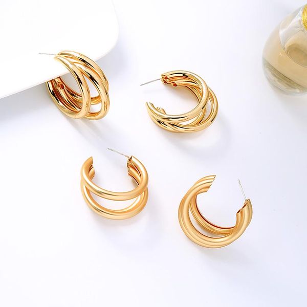 hoop & huggie golden big earrings korean geometry metal gold for women female retro drop 2021 trend fashion jewelry, Golden;silver
hoop & huggie golden big earrings korean geometry metal gold for women female retro drop 2021 trend fashion jewelry, Golden;silver