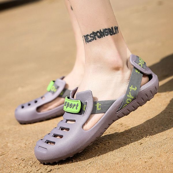 mens summer shoes sandals new breathable men slippers lighted casual shoes outdoor slip on comfort small size, Black
mens summer shoes sandals new breathable men slippers lighted casual shoes outdoor slip on comfort small size, Black