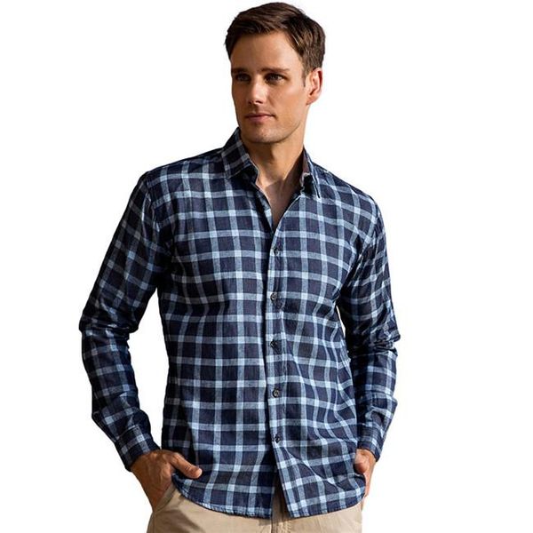 plus sizes fashion brand men plaid shirt slim fit long sleeve dress turn-down collar blue 089 men's casual shirts, White;black
plus sizes fashion brand men plaid shirt slim fit long sleeve dress turn-down collar blue 089 men's casual shirts, White;black