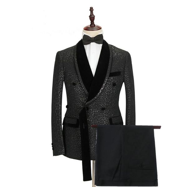 men's suits & blazers jeltoin leopard print men for wedding slim fit double breasted male party blazer groom tuxedo shawl lapel tailore, White;black
men's suits & blazers jeltoin leopard print men for wedding slim fit double breasted male party blazer groom tuxedo shawl lapel tailore, White;black