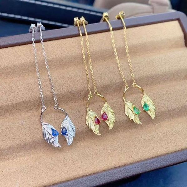 other natural emerald ruby sapphire long earrings s925 pure silver fine fashion wedding jewelry for women, Golden;silver
other natural emerald ruby sapphire long earrings s925 pure silver fine fashion wedding jewelry for women, Golden;silver