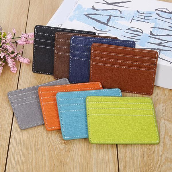 card holders solid color mini holder thin multi-layer id bank multi-color stylish portable, Brown;gray
card holders solid color mini holder thin multi-layer id bank multi-color stylish portable, Brown;gray