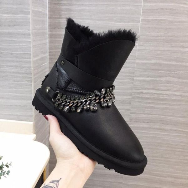 boots snow women fur female shoes flats zapatillas mujer winter buty damskie warm botas de rhinestone femmes bottes, Black
boots snow women fur female shoes flats zapatillas mujer winter buty damskie warm botas de rhinestone femmes bottes, Black