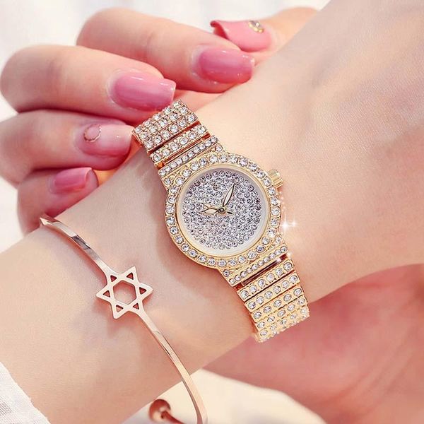wristwatches quartz watch women watches 18k gold fashion calender lady diamond female wristwatch hour, Slivery;brown
wristwatches quartz watch women watches 18k gold fashion calender lady diamond female wristwatch hour, Slivery;brown