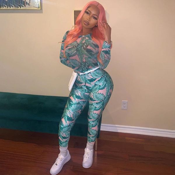 printed women jumpsuits and 2 piece pant sets 2021 birthday outfits for women,two club wear women's tracksuits, Gray
printed women jumpsuits and 2 piece pant sets 2021 birthday outfits for women,two club wear women's tracksuits, Gray