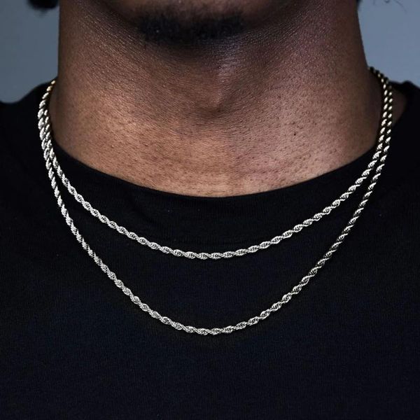 chains hip hop rope chain necklace 3mm gold silver color link choker fashion jewelry for women men gift wholesale
chains hip hop rope chain necklace 3mm gold silver color link choker fashion jewelry for women men gift wholesale