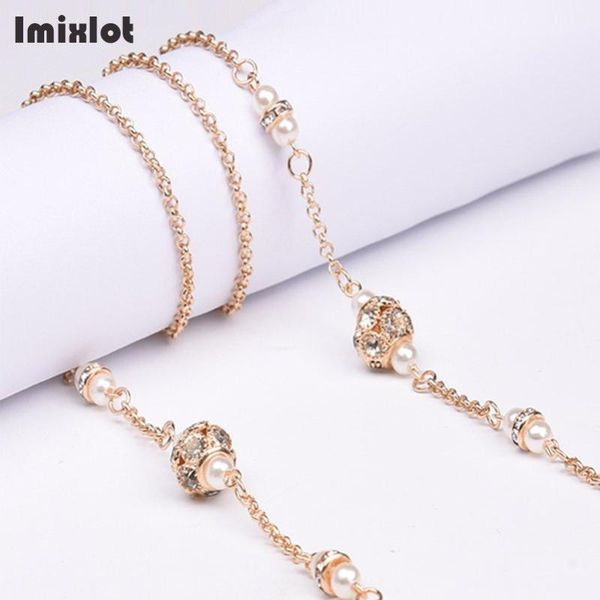 sunglasses cases & bags 1pcs copper string simulated-pearl crystal beads lanyard strap necklace metal eyeglass chain cord for reading glasse
sunglasses cases & bags 1pcs copper string simulated-pearl crystal beads lanyard strap necklace metal eyeglass chain cord for reading glasse