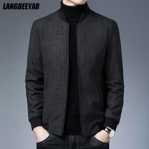 new brand casual baseball collar autumn winter mens coat 2021 men clothing fashion et solid classic windbreaker, Black;brown
new brand casual baseball collar autumn winter mens coat 2021 men clothing fashion et solid classic windbreaker, Black;brown